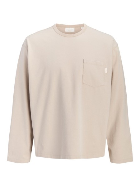 JORMONTREAL WASHED POCKET TEE LS CN