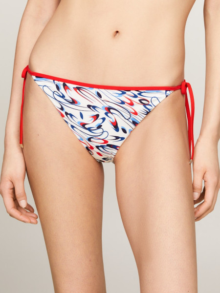 CHEEKY STRING SIDE TIE PRINT