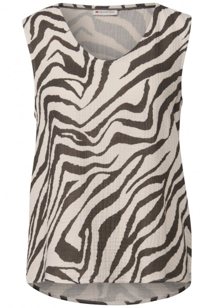 Gemustertes Blusentop