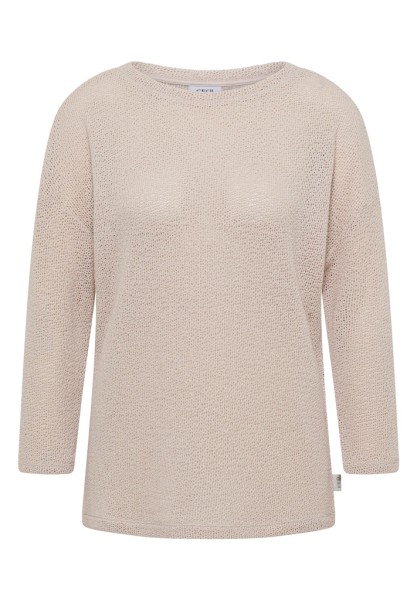 3/4-Arm Shirt im Ajour-Look