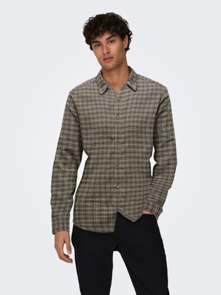 ONSGUDMUND LS CHECKED SHIRT NOOS