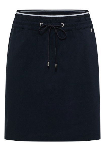 Knielanger Rock mit Streifendetail