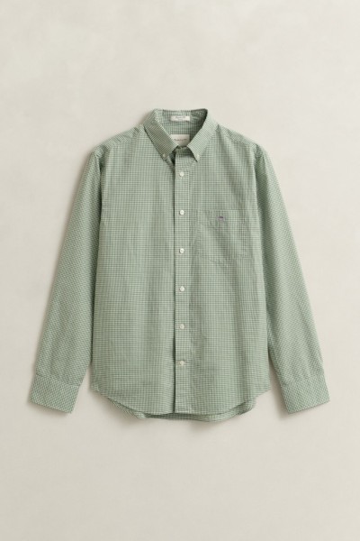 Gingham Classic Popeline Hemd
