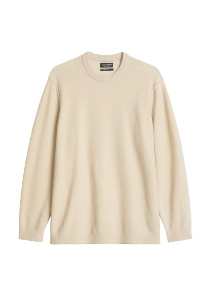 Bouclé-Pullover regular