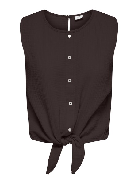 JDYTHEIS LIFE S/L KNOTBUTTON TOP WVN