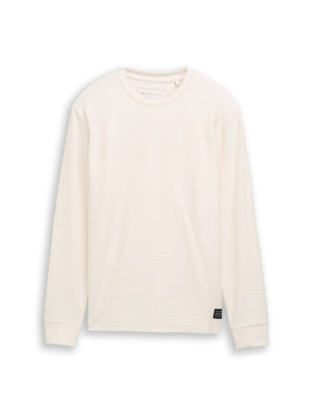 Langarmshirt mit Logo-Badge