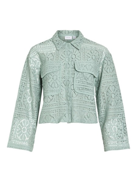 VIMERINDA CROCHET L/S SHIRT - NOOS