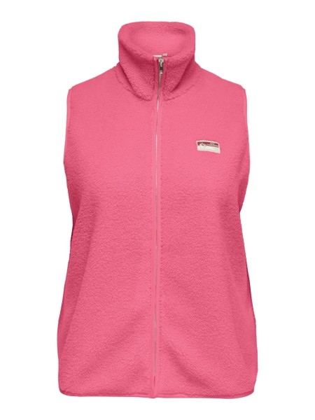 CARHOLLY TEDDY WAISTCOAT ZIP SWT