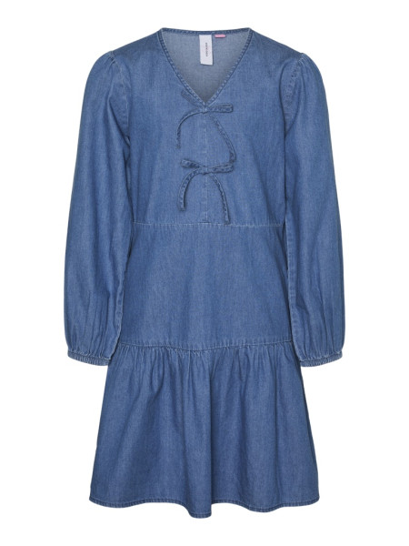 VMDEMI LS SHORT DRESS WVN GIRL