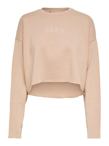 -ONLHALEY L/S CROPPED SWEAT SWT