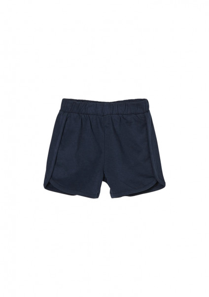 Unifarbene Shorts mit Elastikbund