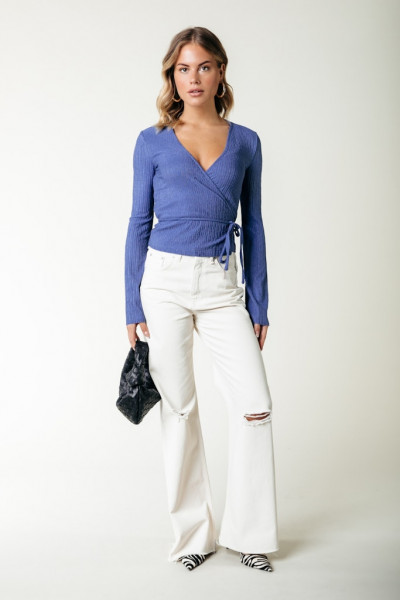 Winona Structure Wrap Top