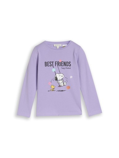 Langarmshirt mit Peanuts-Print