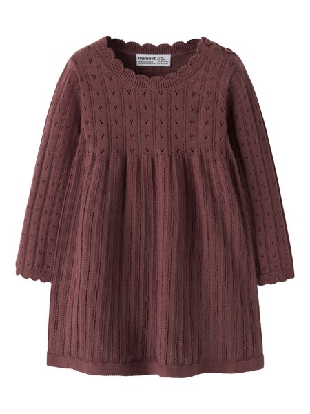 NBFOXENIA LS KNIT DRESS