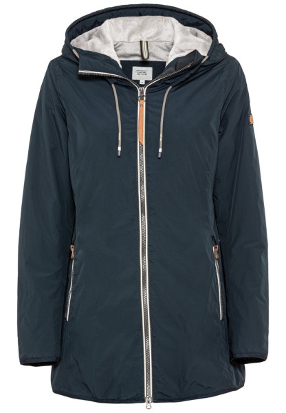 CAMEL Langer Windbreaker aus recyceltem Polyester