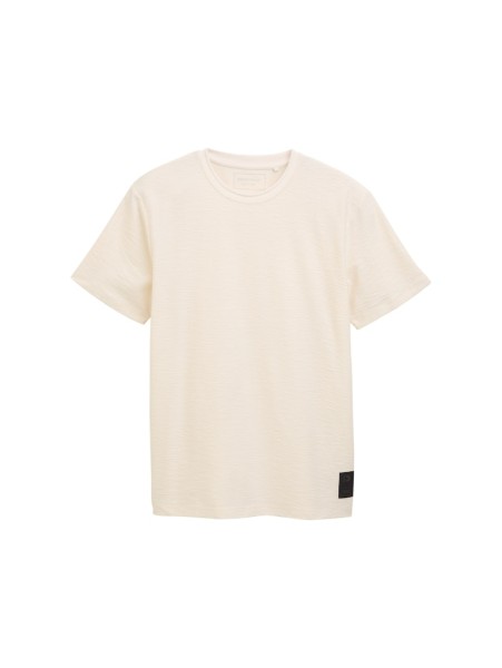 T-Shirt mit Struktur