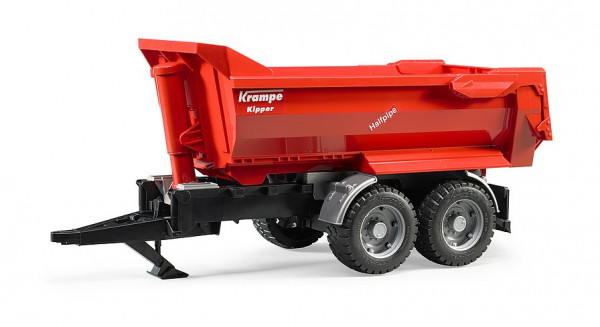 BRUDER Krampe Tandem-Halfpipe-Kippanhänger