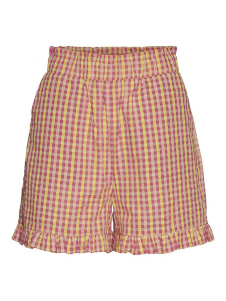 Karierte Shorts - High Waist &quot;NMCILLE&quot;