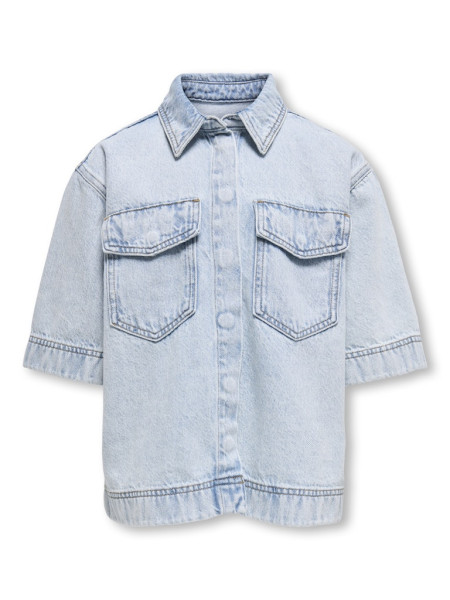 KOGSOPHIE S/S OVERSIZE DNM SHIRT AZG