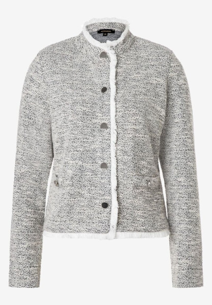 Bouclé Jerseyjacke Herbst-Kollektion