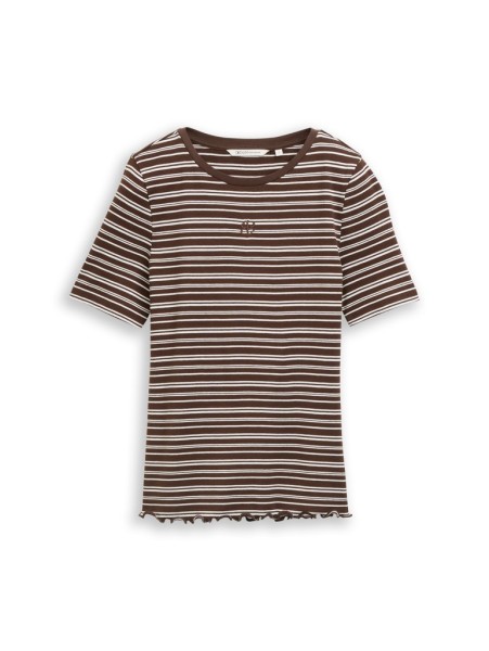 soft T-shirt with embroidery