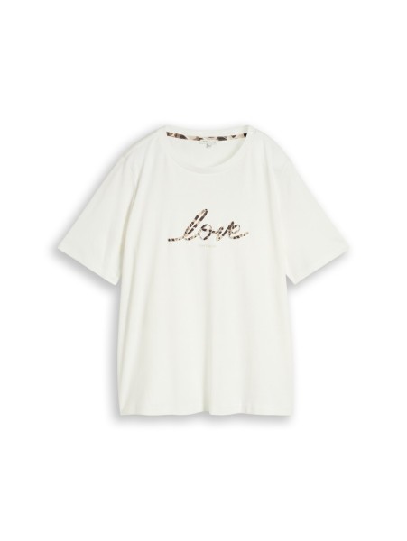 Plus Size - T-Shirt aus Baumwolle