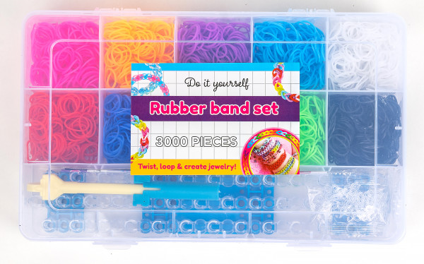 Rubber-Band Bastel Set