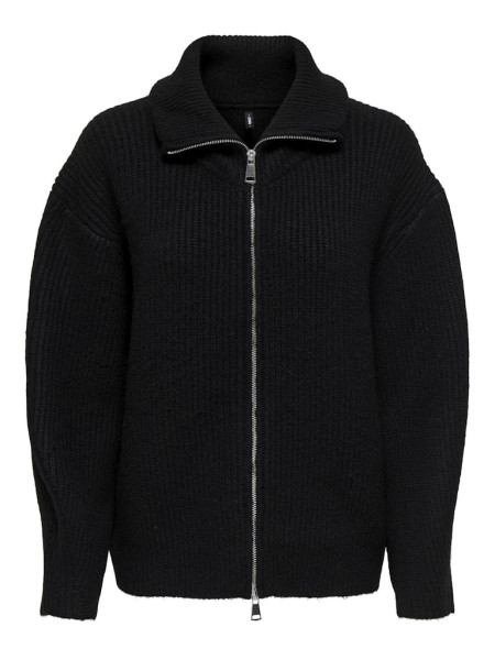 ONLMINDY LIFE LS DOUBLE ZIP CARDIGAN KNT