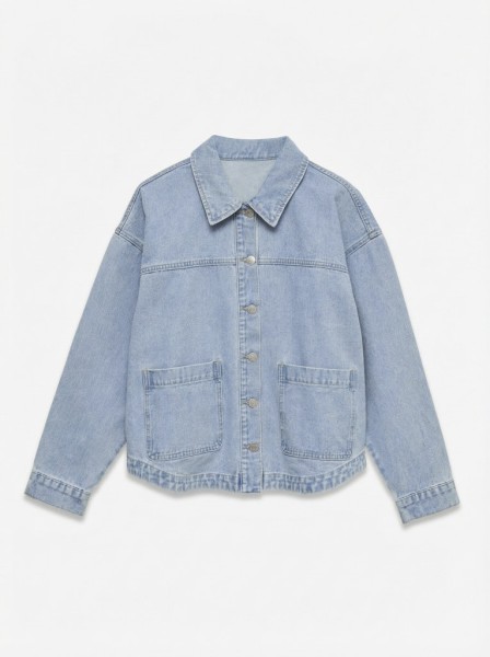 VMJAMIE LS DENIM SHACKET MIX GA NOOS
