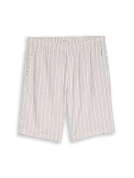 TTRELAXED Shorts mit Leinenanteil
