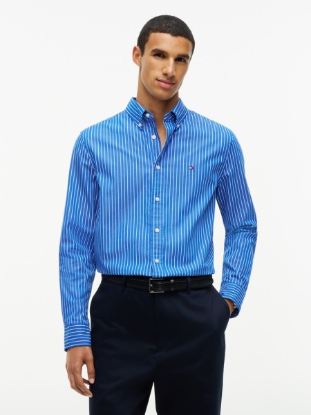 FLEX HAIRLINE POPLIN RF SHIRT