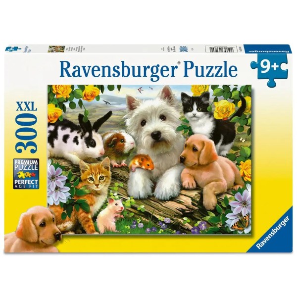 Puzzle Fröhliche Tierfreundschaft