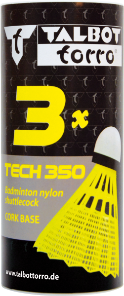 TALBOT-TORRO Badmintonball &quot;Tech 350&quot; (3er Pack)
