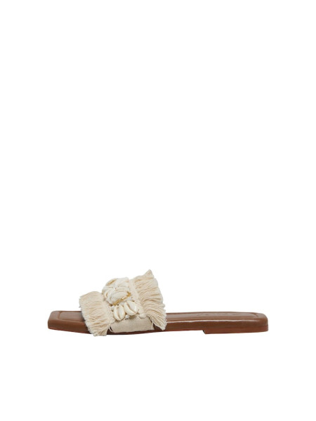 ONLMARIA LEATHER FRILL SLIPPER