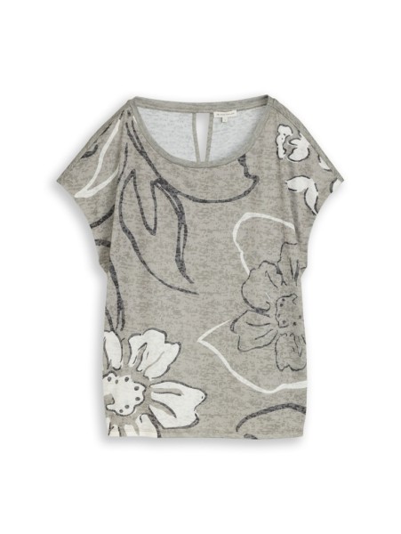 T-Shirt mit Blumenmuster
