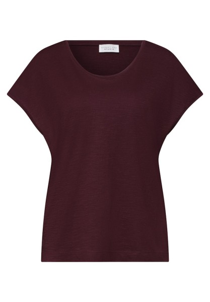 Dropped Shoulder Shirt mit V-Neck