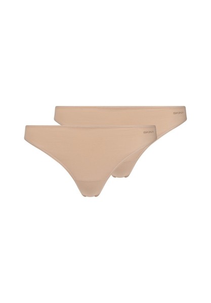 Skiny Damen String Doppelpack SKINY ADVANTAGE Cotton Stretch