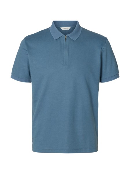 SLMFAVE ZIP SS POLO NOOS
