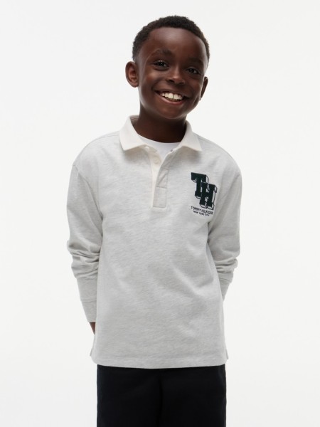 TH RUGBY POLO LS