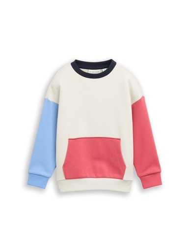 Oversize Sweatshirt mit Kängurutasche