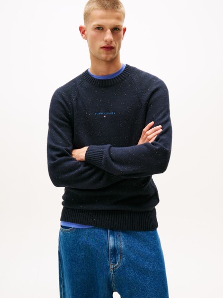 TJM SLIM LINEAR RAGLAN SWEATER