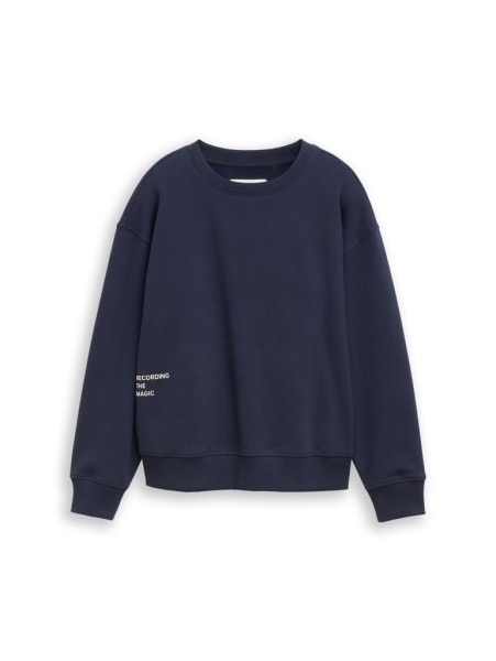 Oversize Sweatshirt mit Rückenprint