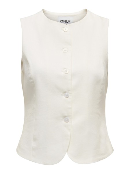 ONLGOA S/L LINEN BL WAISTCOAT CC TLR