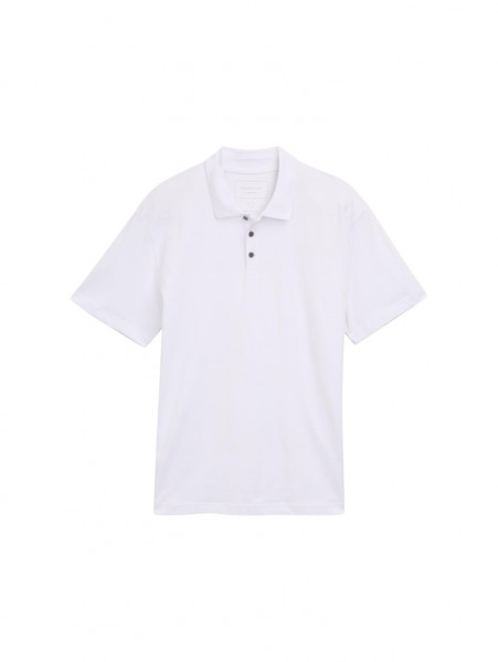 Relaxed Fit Jersey Poloshirt aus Baumwolle