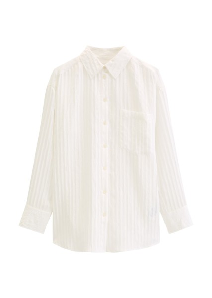 Boyfriend-Bluse loose