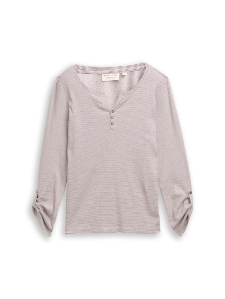 Langarmshirt mit Turn-Up-Funktion