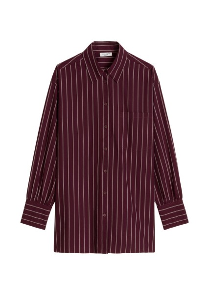 Gestreifte Bluse loose