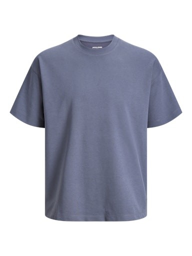 JJEBARRON TEE SS O-NECK LN PLS
