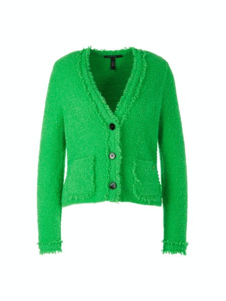 Bouclé-Cardigan Knitted in Germany