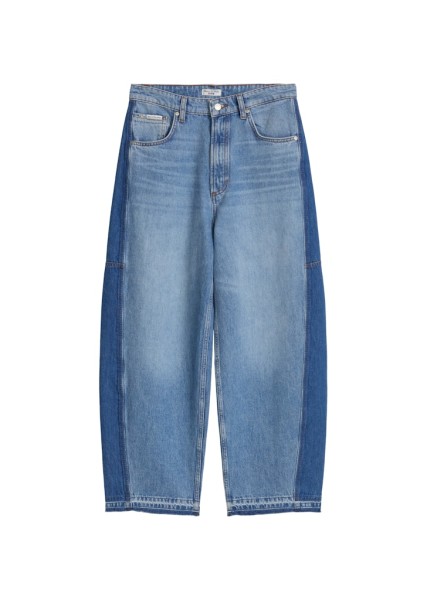 Jeans Model Enni wide barrel cropped